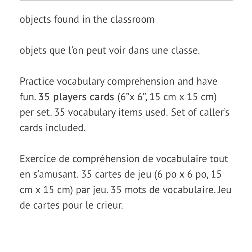 French Teacher Resources Bundle Like New - Picture 9 of 16